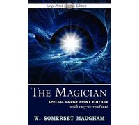W Somerset Maugham The Magician (Large Print Edition) (Tascabile)