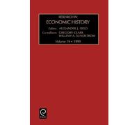 W. Sundstrom Research in Economic History (Copertina rigida)