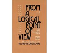 W. V. Quine From a Logical Point of View (Tascabile)