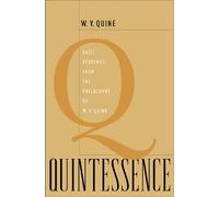 W. V. Quine Quintessence (Tascabile)