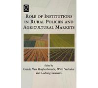 W. Verbeke Role of Institutions in Rural Policies and Agricul (Copertina rigida)