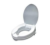 W.w.o. 1006 Sedile WC Rialzo con Coperchio, 15 cm altezza, Bianco, Unisex