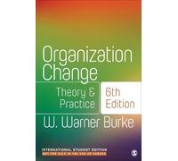 W. Warner Burke Organization Change - International Student Edition (Tascabile)