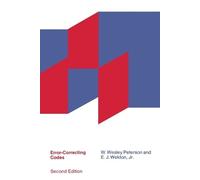 W. Wesley Peterson E. J. Weldon Jr. Error-Correcting Codes (Tascabile) MIT Press