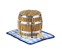 W WIDMANN MILANO Party Fashion 0064D - Cappello barile di birra, festa della birra, Baviera, cappello, copricapo, accessorio, carnevale, festa a tema