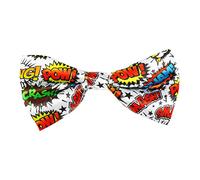 W WIDMANN MILANO Party Fashion 00805 - Papillon pop art, bowtie, fumetti, accessori, costume, carnevale, feste a tema
