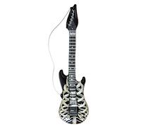 W WIDMANN MILANO Party Fashion 04753 - Chitarra con scheletro gonfiabile, lunghezza 105 cm circa, per feste a tema e carnevale