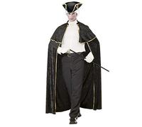 W WIDMANN MILANO Party Fashion 3579J - Mantello veneziano con jabot, nobile, festa a tema, carnevale