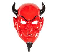 W WIDMANN MILANO Party Fashion 86861 - Maschera Diavolo, Horror, Satana, Halloween, Carnevale, festa a tema