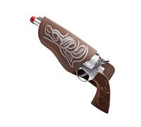 W WIDMANN MILANO Party Fashion 9804C - Pistola da cowboy con fondina e cintura, arma, pistola, selvaggio west, cowboy, sceriffo, festa a tema, carnevale