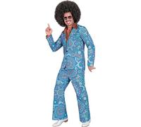 Widmann Milano Costume anni '60 Party Fashion – Giacca e pantaloni, Hippie/Reggae/Flower Power