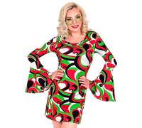 W WIDMANN MILANO Party Fashion - Costume Disco Style anni '70, Tubi, Abito, Regina Ballerina, Costumi di Carnevale
