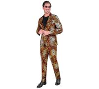 Widmann Leopard Animalier Party Fashion Suit (Jacket, Pants) (S) Different Color