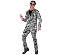 widmann 33864 Costume COMPLETO ANIMALIER ARGENTO PARTY FASHION XL