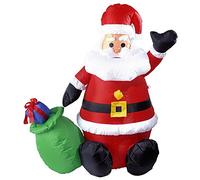 W WIDMANN MILANO Party Fashion - Babbo Natale gonfiabile a LED da 244 cm