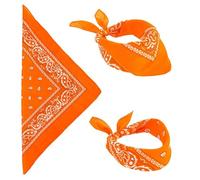 W WIDMANN MILANO Party Fashion - Bandana, 55 x 55 cm, sciarpa, foulard, festa a tema, carnevale, accessori per costumi, accessori