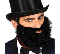 W WIDMANN MILANO Party Fashion - Barba riccia con baffi, accessori, accessori, carnevale