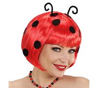 Parrucca Donna Coccinella Accessorio Carnevale PS 12018