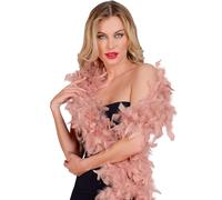 W WIDMANN MILANO Party Fashion - Boa di piume, lunghezza circa 180 cm, sciarpa di piume, accessorio, festa a tema