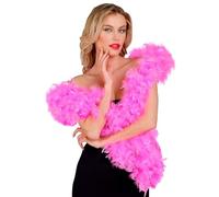 W WIDMANN MILANO Party Fashion - Boa di piume, lunghezza circa 180 cm, sciarpa di piume, accessorio, festa a tema