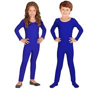 W WIDMANN MILANO Party Fashion - Body per bambini, maniche e gambe lunghe, tuta intera per ballerine e ballerini