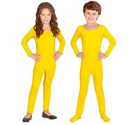 COSTUME VESTITO ABITO TRAVESTIMENTO CARNEVALE TUTA GIALLA - 0456
