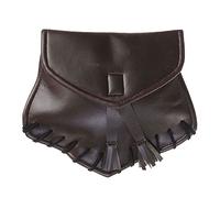 W WIDMANN MILANO Party Fashion, Borsa in ecopelle marrone, Design elegante, Chiusura in velcro, Versatile, Perfetta per costumi, Qualità durevole, Aggiunge un tocco autentico