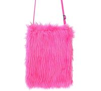 W WIDMANN MILANO Party Fashion - Borsetta in peluche, retrò, anni '80, accessorio, carnevale