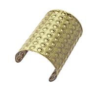 W WIDMANN MILANO Party Fashion - Bracciale in bronzo con borchie, braccialetto, bigiotteria, egiziano, supereroina, Cleopatra, accessorio costume romano