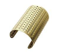 W WIDMANN MILANO Party Fashion - Bracciale in bronzo con borchie, braccialetto, bigiotteria, egiziano, supereroina, Cleopatra, accessorio costume romano