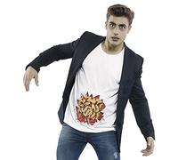 W WIDMANN MILANO Party Fashion-Budella T-Shirt Uomo, Cartone animato, Multicolore, (XL), 96586