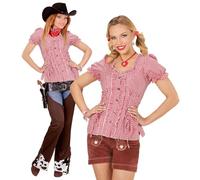 W WIDMANN MILANO Party Fashion - Camicetta tradizionale da donna | Camicetta classica per la festa della birra, le sagre, i costumi da cowgirl, il carnevale e le feste a tema western