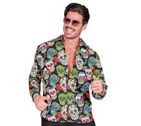 W WIDMANN MILANO Party Fashion - Camicia da uomo, manica lunga, camicia da uomo, travestimento di Halloween