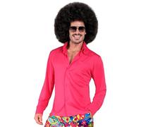 W WIDMANN MILANO Party Fashion - Camicia da Uomo Anni '70, Febbre da Discoteca, Costume da Festa, Costume in Maschera