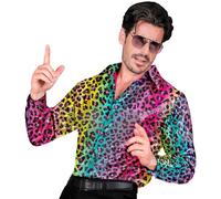 W WIDMANN MILANO Party Fashion - Camicia da Uomo con Paillettes