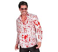 W WIDMANN MILANO Party Fashion - Camicia da uomo, manica lunga, camicia da uomo, travestimento di Halloween