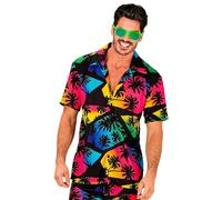 W WIDMANN MILANO Party Fashion - Camicia Estiva da Uomo a Maniche Corte