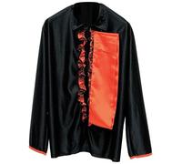 W WIDMANN MILANO Party Fashion, Camicia Flamenco, design multicolore, comfort 100% poliestere, cintura inclusa, di facile manutenzione, ideale per Halloween e Carnevale
