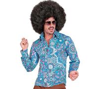 W WIDMANN MILANO Party Fashion - Camicia Hippie, Hipster, Flower Power, costume anni '60, costumi di carnevale