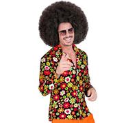 W WIDMANN MILANO Party Fashion - Camicia hippie, hipster, flower power, costume anni '60, costumi di carnevale