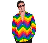 W WIDMANN MILANO Party Fashion - Camicia Party Fashion, manica lunga, uomo, showmen, costume in maschera