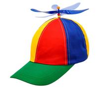 W WIDMANN MILANO Party Fashion - Cappellino colorato con elica, cappellino unisex, accessorio per costumi di carnevale e festival