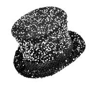 W WIDMANN MILANO Party Fashion - Cappello a cilindro per adulti, accessorio per costume, cappello per carnevale e spettacoli