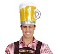Widmann 09642 - Boccale di birra a cappello, festa della birra, cappello, accessorio, carnevale, festa a tema