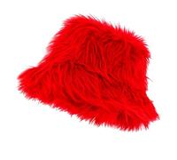 W WIDMANN MILANO Party Fashion - Cappello da pescatore in peluche, cappello da pescatore morbido, accessorio per festival, carnevale, feste a tema