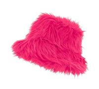 W WIDMANN MILANO Party Fashion - Cappello da Pescatore in Peluche, Cappello da Pescatore Morbido, Accessorio per Festival, Carnevale, Feste a Tema