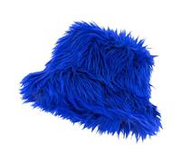 W WIDMANN MILANO Party Fashion - Cappello da pescatore in peluche, cappello da pescatore morbido, accessorio per festival, carnevale, feste a tema