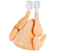 W WIDMANN MILANO Party Fashion - Cappello da pollo arrosto, petto di pollo, copricapo divertente