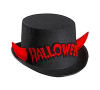 W WIDMANN MILANO Party Fashion, Cappello Halloween Corna del Diavolo, Design unico, comfort ottimale, misura regolabile, versatile per tutte le occasioni,