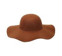 W WIDMANN MILANO Party Fashion, Cappello in Feltro Marrone retrò, Stile Vintage, Resistente, Leggero, Versatile per Vari Costumi, Personalizzabile, Accessorio per Costumi